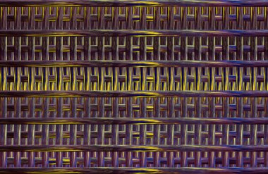 Geometrik kaplamalı güzel renklere sahip Soyut Tasarım, Yaratıcılık Arkaplanı