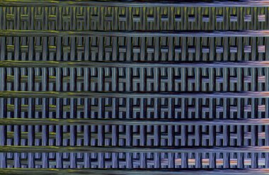 Geometrik kaplamalı güzel renklere sahip Soyut Tasarım, Yaratıcılık Arkaplanı