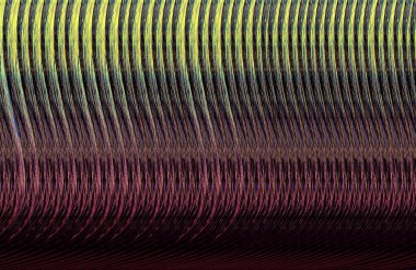 Kapak tasarımı, renkli gradyan, gelecek geometrik desen