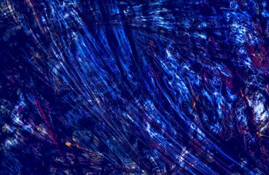 Soyut Mavi duvar kağıdı kapağı, hareket halindeki desen çizgileri, boşluğu kopyala 