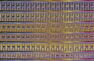 Geometrik kaplamalı güzel renklere sahip Soyut Tasarım, Yaratıcılık Arkaplanı