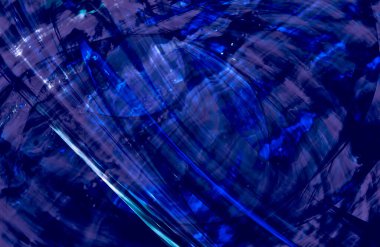 Soyut Mavi Arkaplan, desen desen çizgileri hareket halinde