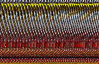 Kapak tasarımı, renkli gradyan, gelecek geometrik desen