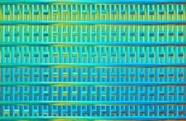 Geometrik kaplamalı güzel renklere sahip Soyut Tasarım, Yaratıcılık Arkaplanı