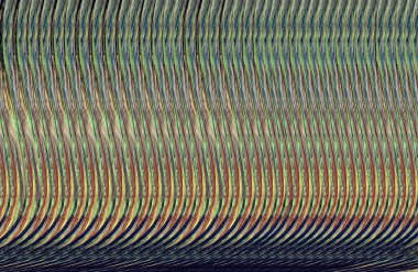 Geometrik fayanslı rengarenk deseni ve güzel renkleri olan soyut tasarım. 