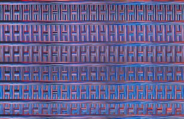 Geometrik kaplamalı güzel renklere sahip Soyut Tasarım, Yaratıcılık Arkaplanı