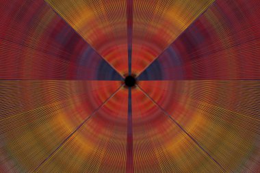 Çizgileri ve soyut arkaplanı olan renkli geometrik desen