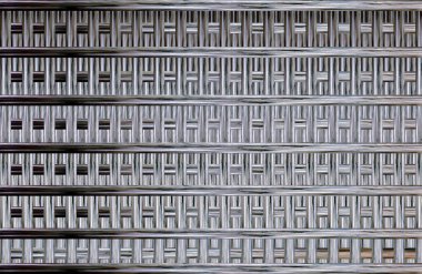 Geometrik fayanslı rengarenk deseni ve güzel renkleri olan soyut tasarım. 