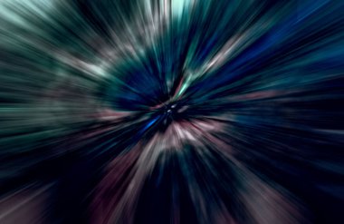 soyut ışık hareketi, koyu arkaplan, uzay broşürünü kopyala