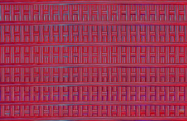 Geometrik fayanslı rengarenk deseni ve güzel renkleri olan soyut tasarım. 