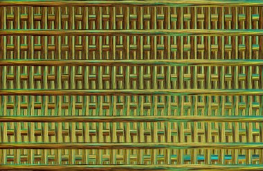 Geometrik kaplamalı güzel renklere sahip Soyut Tasarım, Yaratıcılık Arkaplanı