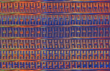 Geometrik kaplamalı güzel renklere sahip Soyut Tasarım, Yaratıcılık Arkaplanı