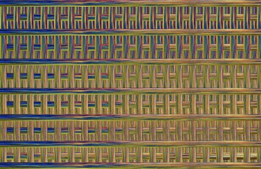 Geometrik kaplamalı güzel renklere sahip Soyut Tasarım, Yaratıcılık Arkaplanı