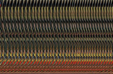 Kapak tasarımı, renkli gradyan, gelecek geometrik desen, modern soyut kaplama, şekiller ve kompozisyon