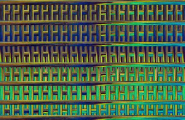 Geometrik kaplamalı güzel renklere sahip Soyut Tasarım, Yaratıcılık Arkaplanı