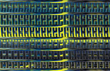 Geometrik kaplamalı güzel renklere sahip Soyut Tasarım, Yaratıcılık Arkaplanı