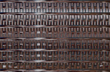 Geometrik kaplamalı güzel renklere sahip Soyut Tasarım, Yaratıcılık Arkaplanı