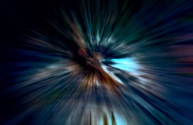 soyut ışık hareketi, koyu arkaplan, uzay broşürünü kopyala