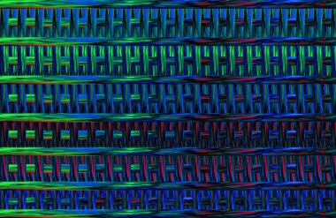 Geometrik kaplamalı güzel renklere sahip Soyut Tasarım, Yaratıcılık Arkaplanı