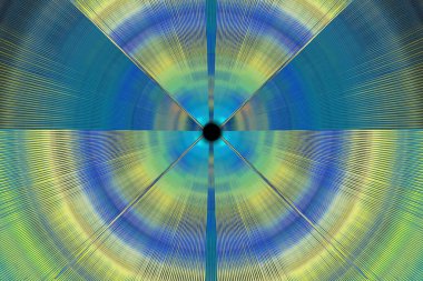 Çizgileri ve soyut arkaplanı olan renkli geometrik desen