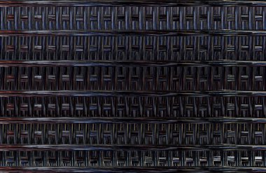 Geometrik kaplamalı güzel renklere sahip Soyut Tasarım, Yaratıcılık Arkaplanı