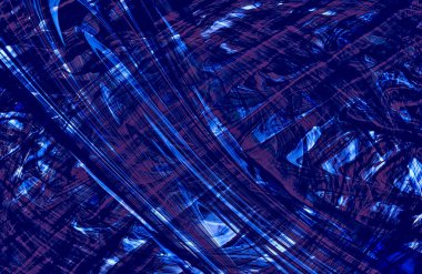 Soyut Mavi Arkaplan, desen desen çizgileri hareket halinde