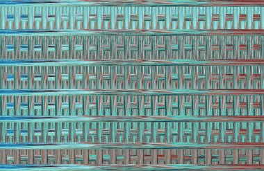 Geometrik kaplamalı güzel renklere sahip Soyut Tasarım, Yaratıcılık Arkaplanı