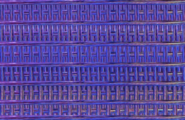 Geometrik fayanslı rengarenk deseni ve güzel renkleri olan soyut tasarım. 