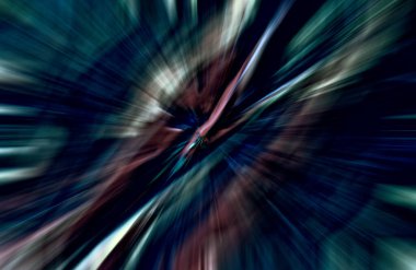 soyut ışık hareketi, koyu arkaplan, uzay broşürünü kopyala