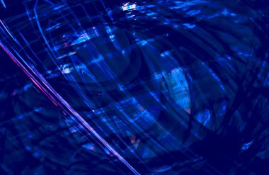 Soyut Mavi Arkaplan, desen desen çizgileri hareket halinde