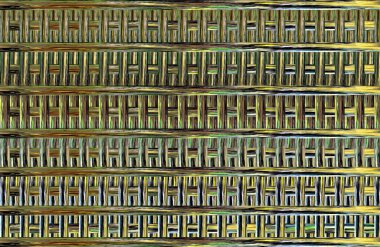 Geometrik kaplamalı güzel renklere sahip Soyut Tasarım, Yaratıcılık Arkaplanı