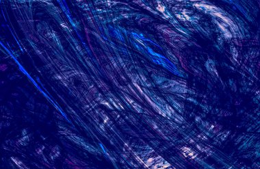 Soyut Mavi duvar kağıdı kapağı, hareket halindeki desen çizgileri, boşluğu kopyala 