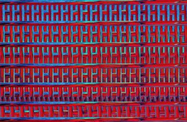 Geometrik kaplamalı güzel renklere sahip Soyut Tasarım, Yaratıcılık Arkaplanı