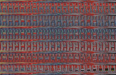 Geometrik kaplamalı güzel renklere sahip Soyut Tasarım, Yaratıcılık Arkaplanı