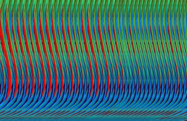Kapak tasarımı, renkli gradyan, gelecek geometrik desen