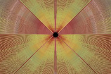 Çizgileri ve soyut arkaplanı olan renkli geometrik desen