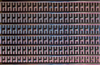 Geometrik kaplamalı güzel renklere sahip Soyut Tasarım, Yaratıcılık Arkaplanı