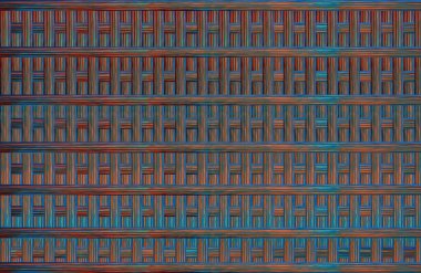 Geometrik kaplamalı güzel renklere sahip Soyut Tasarım, Yaratıcılık Arkaplanı