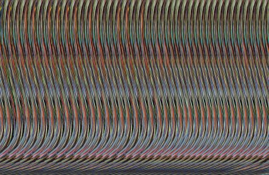 Kapak tasarımı, renkli gradyan, gelecek geometrik desen