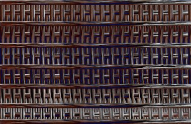 Geometrik kaplamalı güzel renklere sahip Soyut Tasarım, Yaratıcılık Arkaplanı