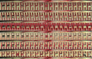 Geometrik kaplamalı güzel renklere sahip Soyut Tasarım, Yaratıcılık Arkaplanı