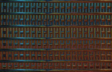 Geometrik kaplamalı güzel renklere sahip Soyut Tasarım, Yaratıcılık Arkaplanı