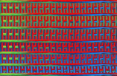 Geometrik kaplamalı güzel renklere sahip Soyut Tasarım, Yaratıcılık Arkaplanı