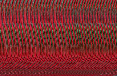 Kapak tasarımı, renkli gradyan, gelecek geometrik desen