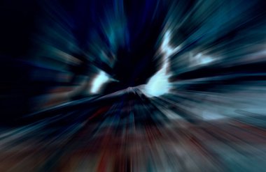 soyut ışık hareketi, koyu arkaplan, uzay broşürünü kopyala