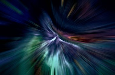 soyut ışık hareketi, koyu arkaplan, uzay broşürünü kopyala