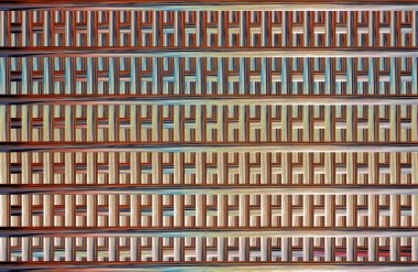 Geometrik kaplamalı güzel renklere sahip Soyut Tasarım, Yaratıcılık Arkaplanı