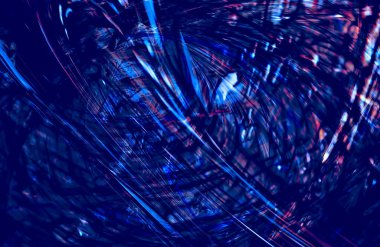 Soyut Mavi duvar kağıdı kapağı, hareket halindeki desen çizgileri, boşluğu kopyala 