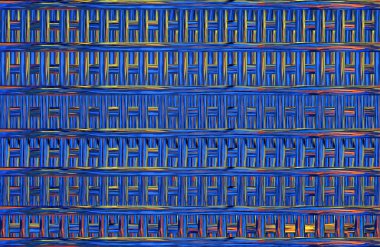 Geometrik kaplamalı güzel renklere sahip Soyut Tasarım, Yaratıcılık Arkaplanı