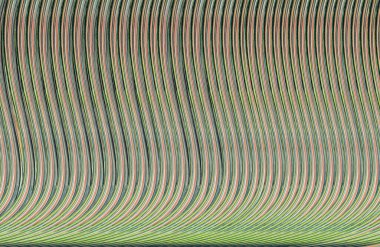 Kapak tasarımı, renkli gradyan, gelecek geometrik desen